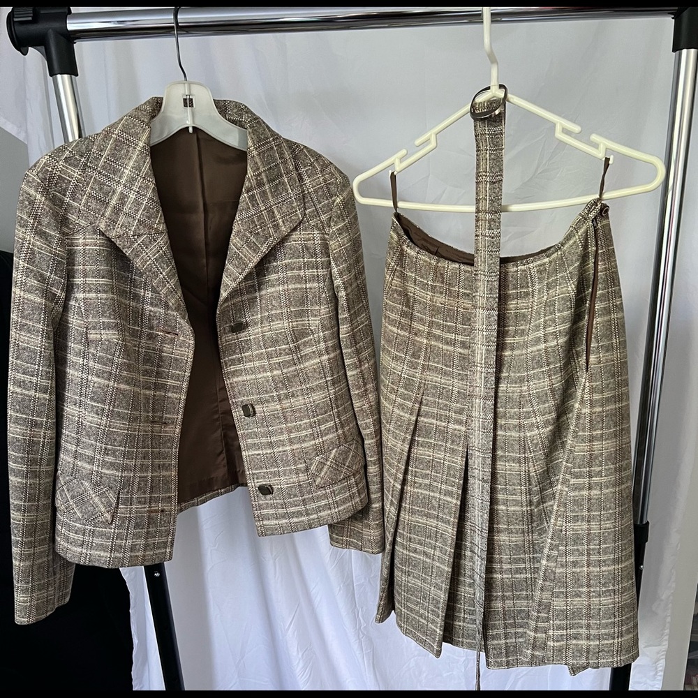 Formal women’s suit.
